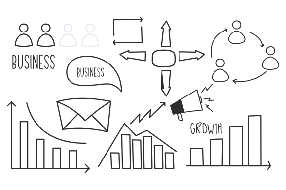 Download Doodle Infographics Logo Vector - Graphic Collection