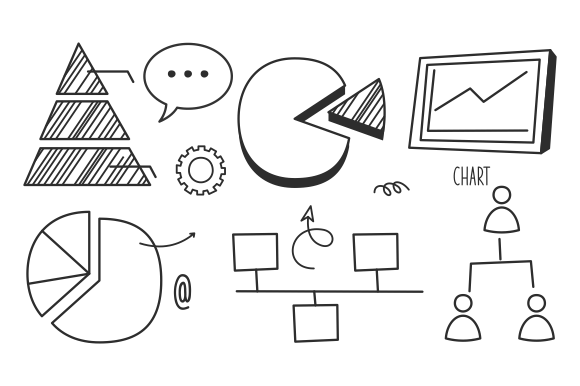 Download Doodle Infographics Logo Vector - Graphic Collection