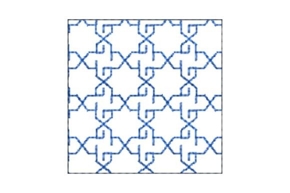 Download Japanese Sashiko Shape Square - Square Collection