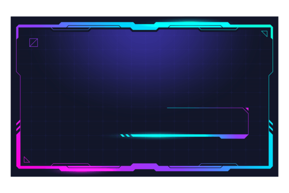 Download Futuristic Neon Window Template. Cyber I - Futuristic Collection