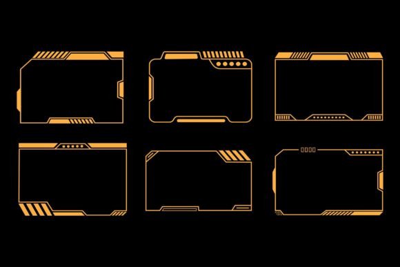 Download Futuristic Interface Streaming Overlay - Futuristic Collection