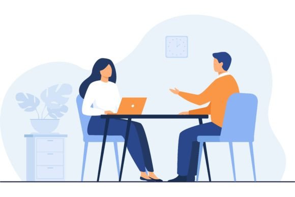 Download Job Interview Conversation. HR Manager a - Conversation Collection
