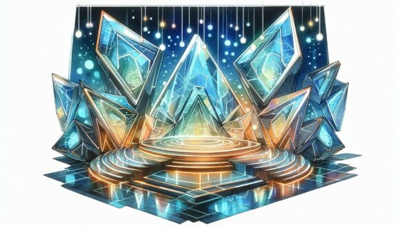 Download Futuristic Neon Stage - Futuristic Collection